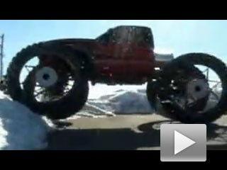 国产大皮卡改装轮胎视频,性能升级之旅